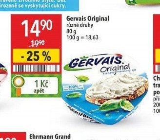 Gervais Original různé druhy 80 g