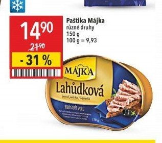 Paštika Májka různé druhy 150 g