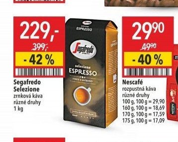 Segafredo Selezione zrnková káva