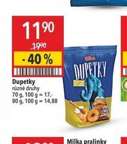 Dupetky různé druhy