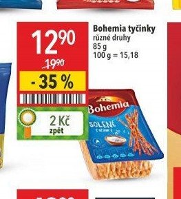 Bohemia tyčinky různé druhy