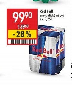 Red Bull energetický nápoj