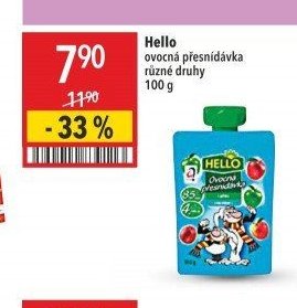 Hello ovocná přesnídávka