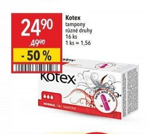 Kotex tampony