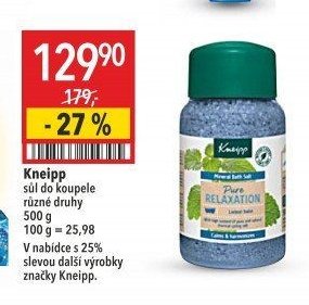 Kneipp sůl do koupele