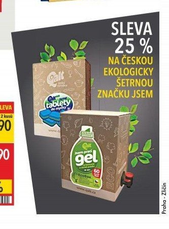 Jsem Jsem (Ecolab) tablety do myčky / gel