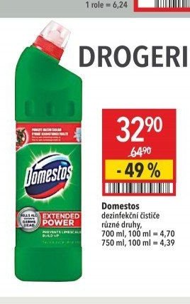 Domestos dezinfekční čističe