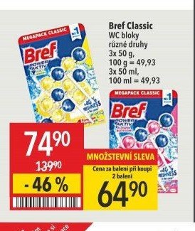 Bref Classic WC bloky