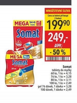 Somat tablety do myčky
