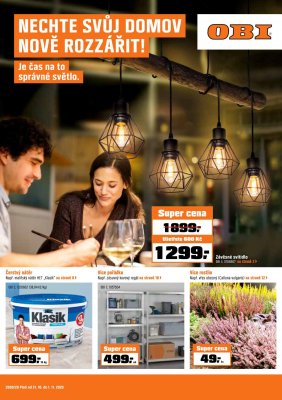 akční leták OBI 21.10.2020-1.11.2020