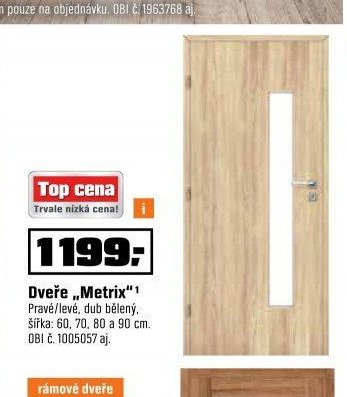 Dveře „Metrix“