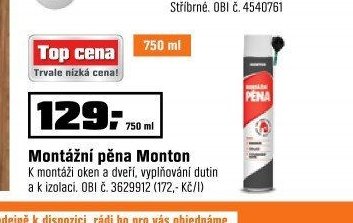 Montážní pěna Monton