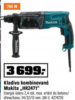 Vrtací a sekací kladivo Makita HR2470