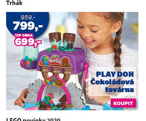 PLAY DOH Čokoládová továrna