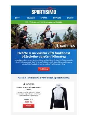akční leták Sportisimo 22.10.2020-27.10.2020