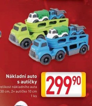 Nákladní auto s autíčky