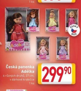 Česká panenka Adélka