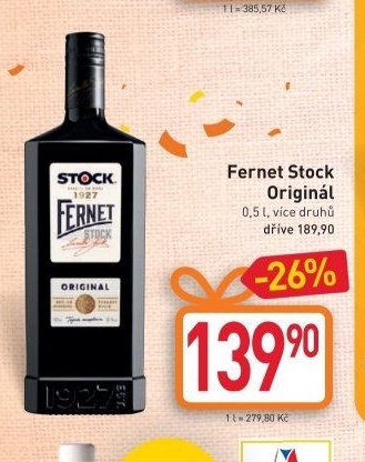 Fernet Stock Originál