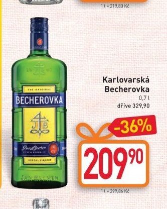 Karlovarská Becherovka