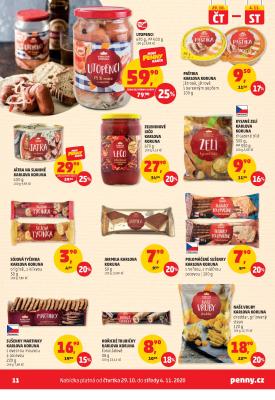 akční leták Penny Market 29.10.2020-4.11.2020
