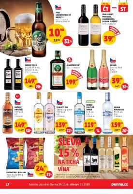 akční leták Penny Market 29.10.2020-4.11.2020