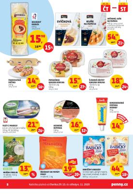 akční leták Penny Market 29.10.2020-4.11.2020