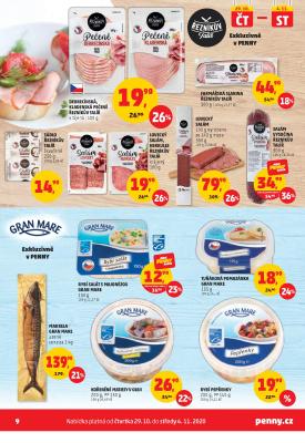 akční leták Penny Market 29.10.2020-4.11.2020