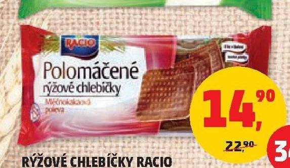 POLOMÁČENÉ RÝŽOVÉ CHLEBÍČKY MLÉČNOKAKAOVÉ