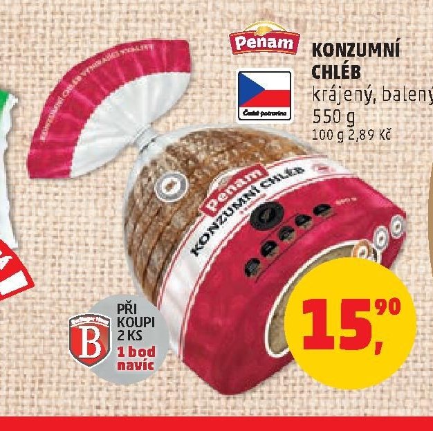 KONZUMNÍ CHLÉB