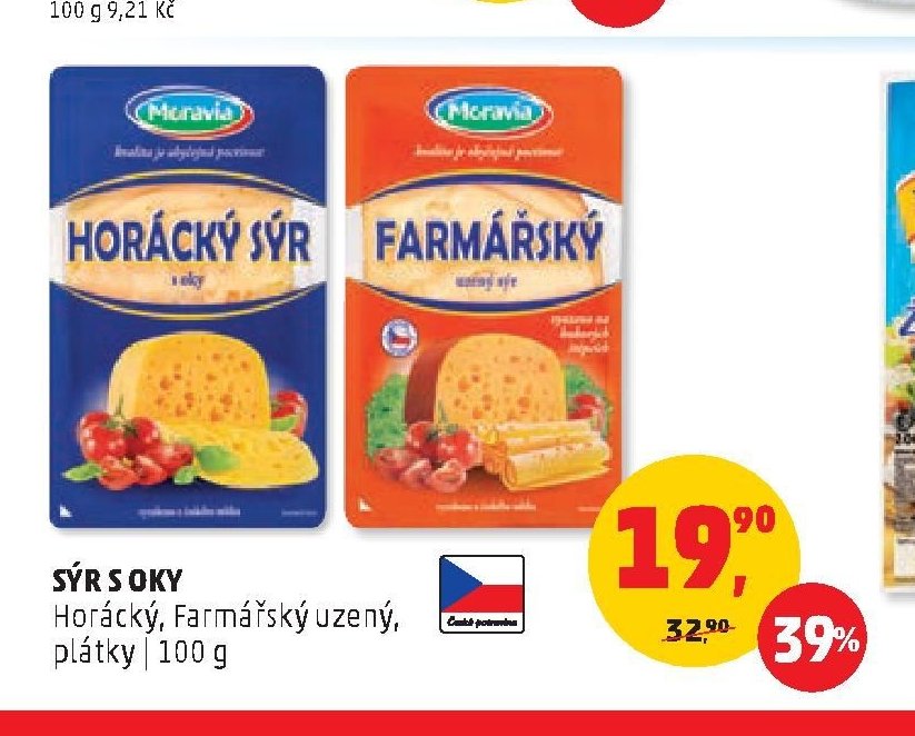 Moravia Horácký sýr / Farmářský sýr