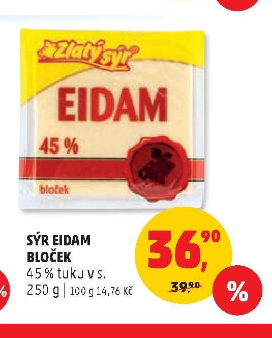 Sýr Eidam bloček