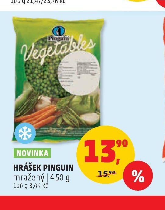 HRÁŠEK PINGUIN mražený