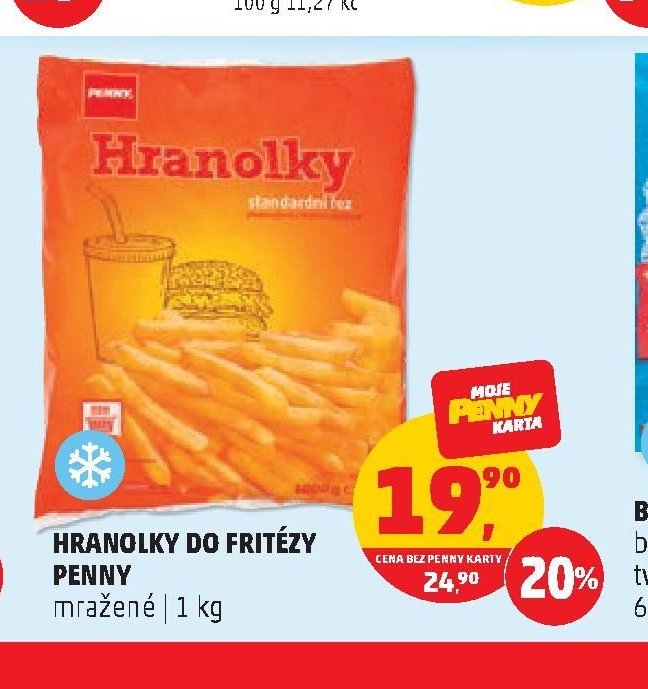 HRANOLKY DO FRITÉZY PENNY mražené