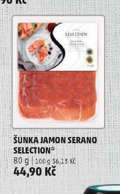 ŠUNKA JAMON SERANO SELECTION