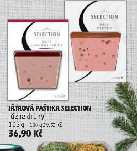 JÁTROVÁ PAŠTIKA SELECTION