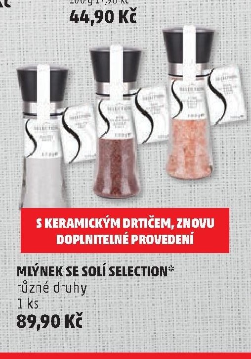 MLÝNEK SE SOLÍ SELECTION