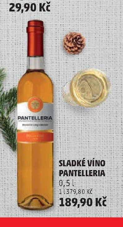 SLADKÉ VÍNO PANTELLERIA