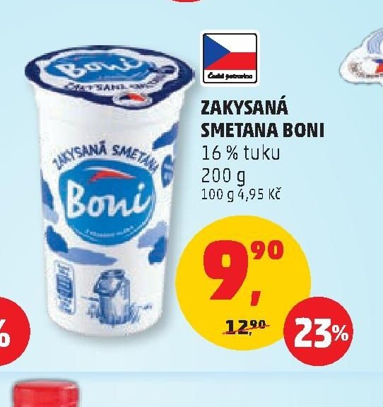 ZAKYSANÁ SMETANA BONI 200 g