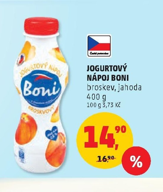 JOGURTOVÝ NÁPOJ BONI 400 g