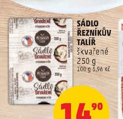 Sádlo Řezníkův talíř