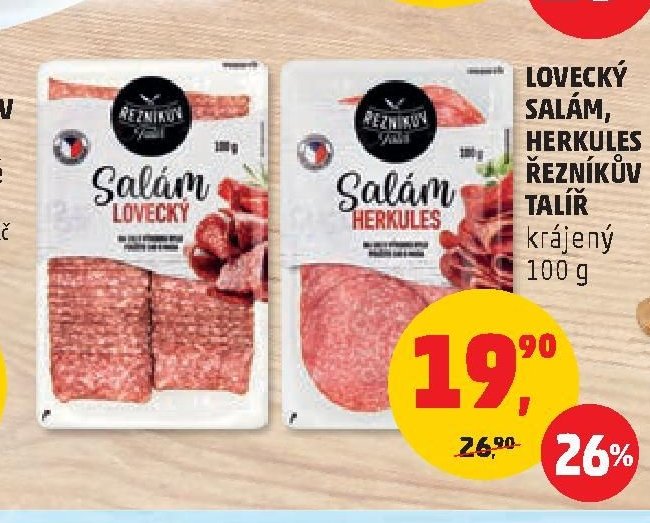Salám Lovecký, Herkules Řezníkův talíř