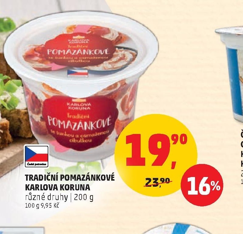 TRADIČNÍ POMAZÁNKOVÉ KARLOVA KORUNA