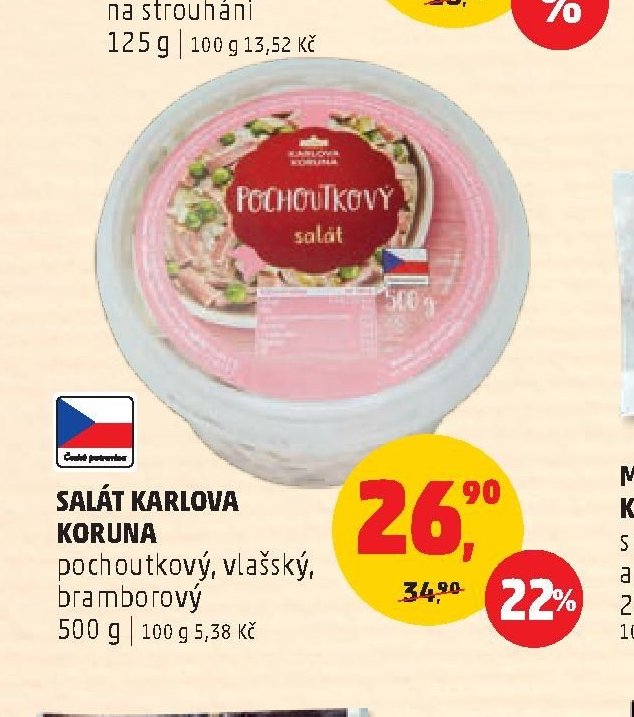 SALÁT KARLOVA KORUNA