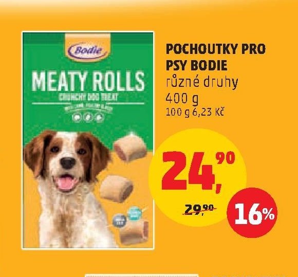 POCHOUTKY PRO PSY BODIE různé druhy 400 g