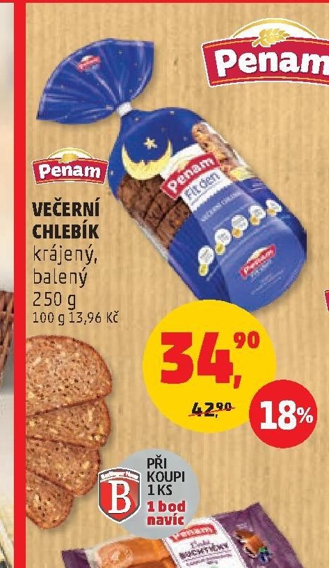 Penam Večerní chlebík 250 g