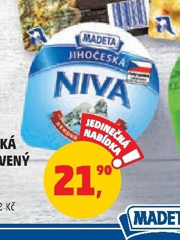 Jihočeská Niva tavený sýr 125 g