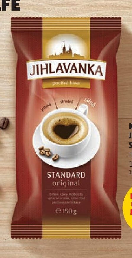 Káva Jihlavanka Standard 150 g