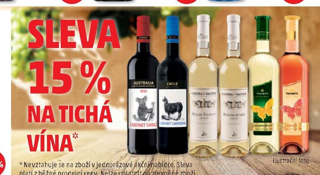 Tichá vína (akce 15% sleva)