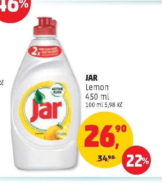 JAR Lemon 450 ml