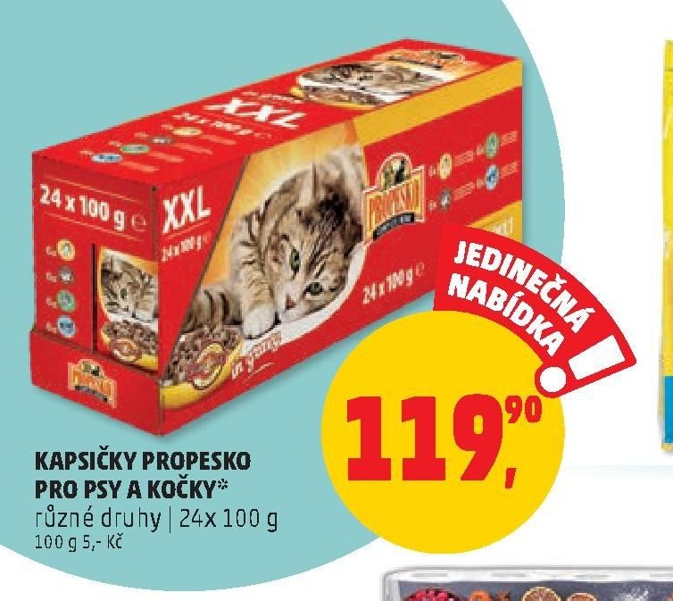 Kapsičky Propesko pro psy a kočky